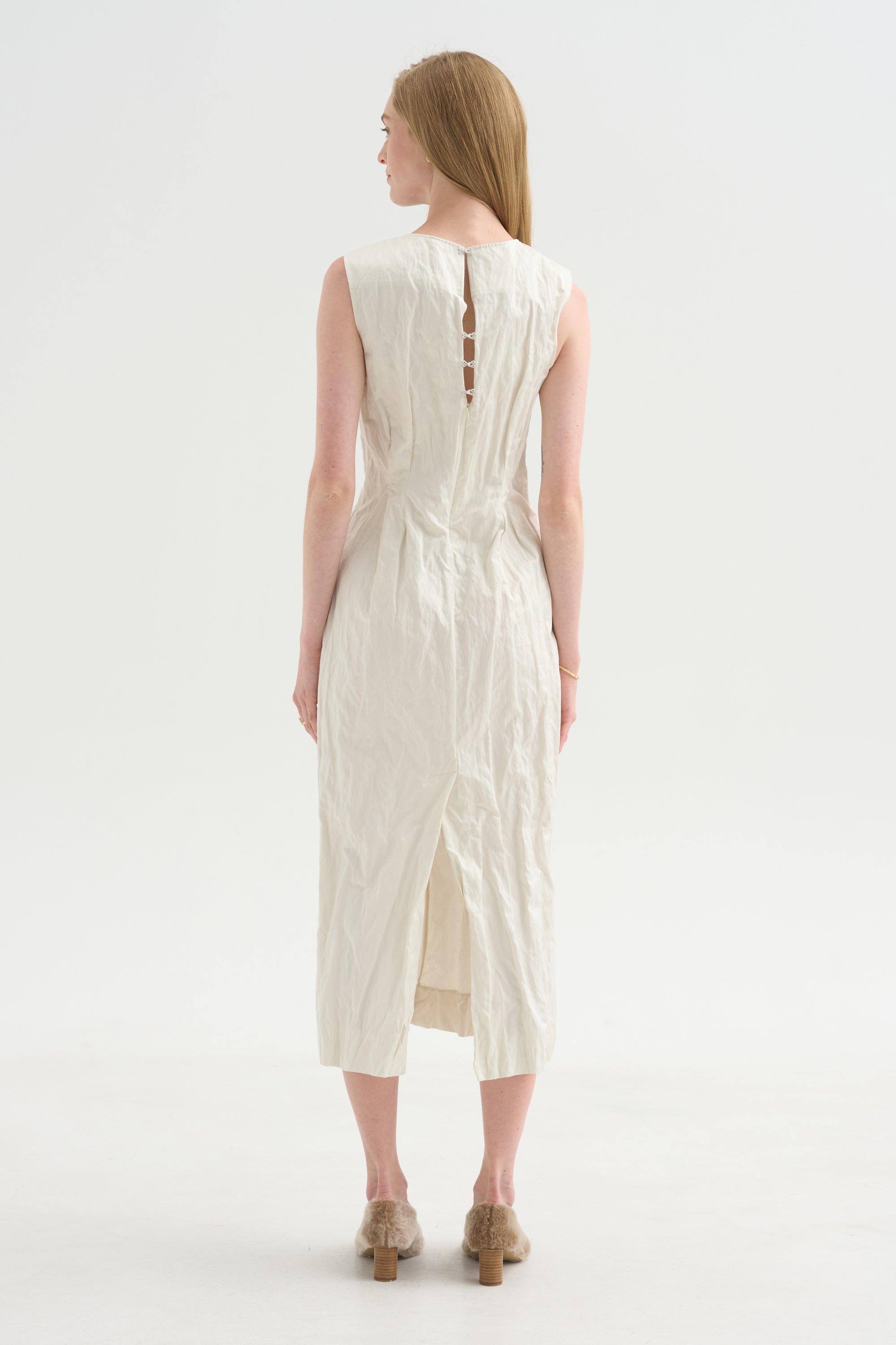 Golightly Dress, Crisp Kaimak