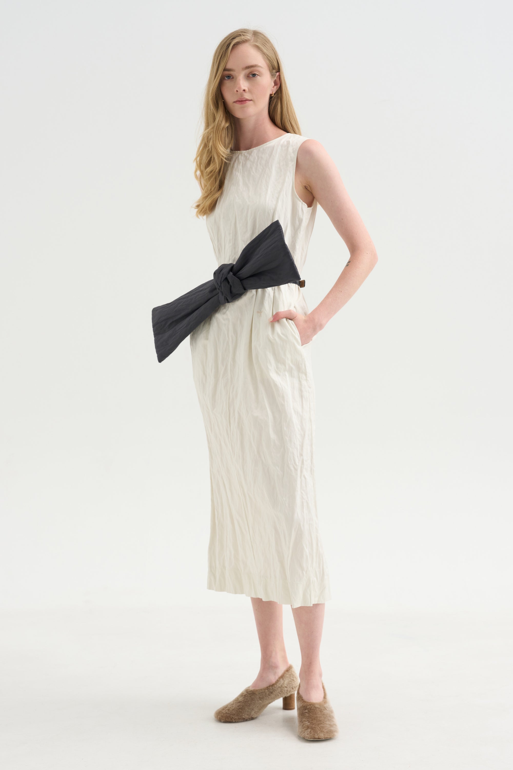 Golightly Dress, Crisp Kaimak