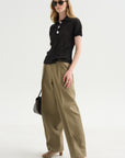 Sugarman Polo Knit Top, Silver