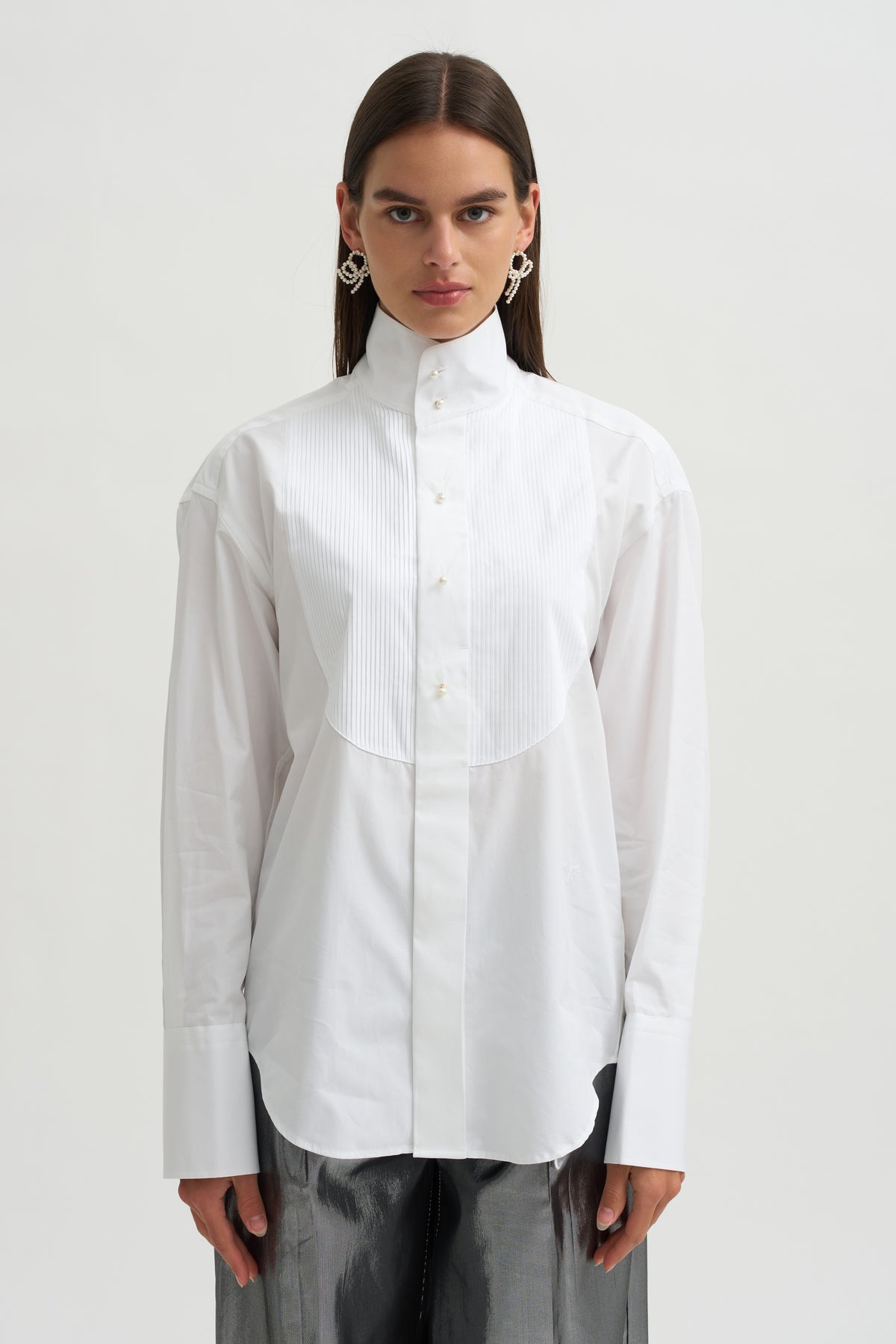 Tux Pleated Shirt, Kaimak