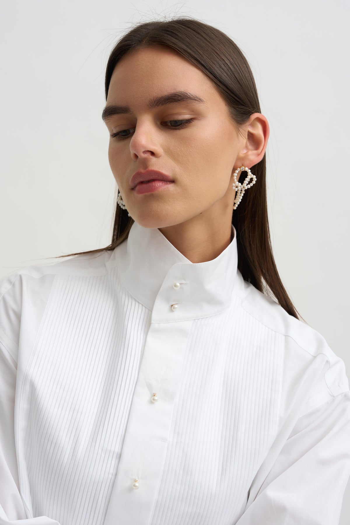 Tux Pleated Shirt, Kaimak