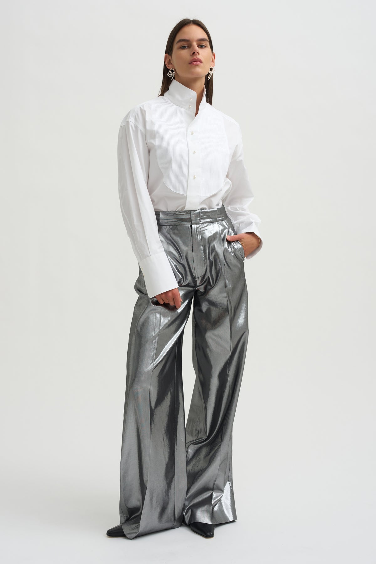 Tux Pleated Shirt, Kaimak