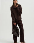 Mixtape Knit Sweater, Choco