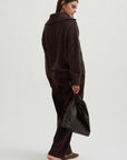 Mixtape Knit Sweater, Choco