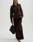Mixtape Knit Sweater, Choco