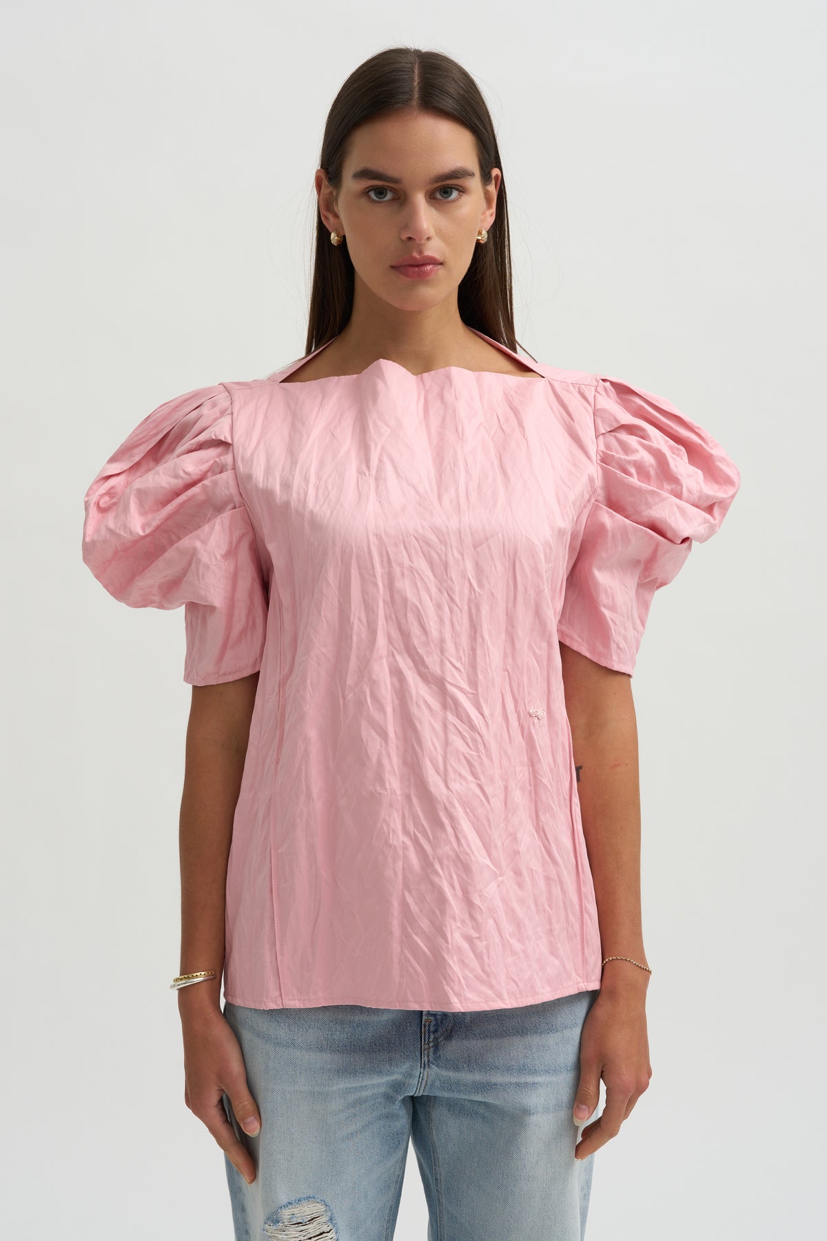 Lolita Oversize Top, Crisp Candy