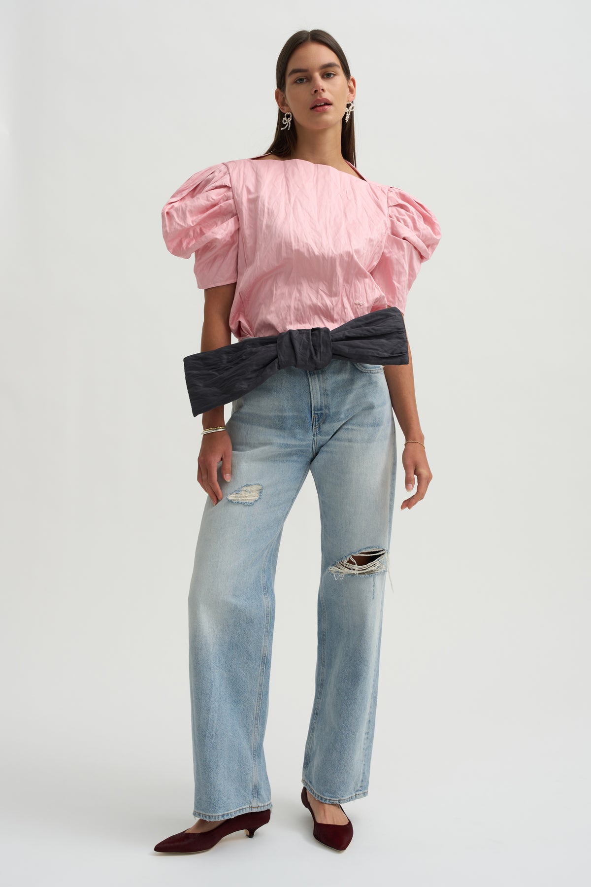 Lolita Oversize Top, Crisp Candy