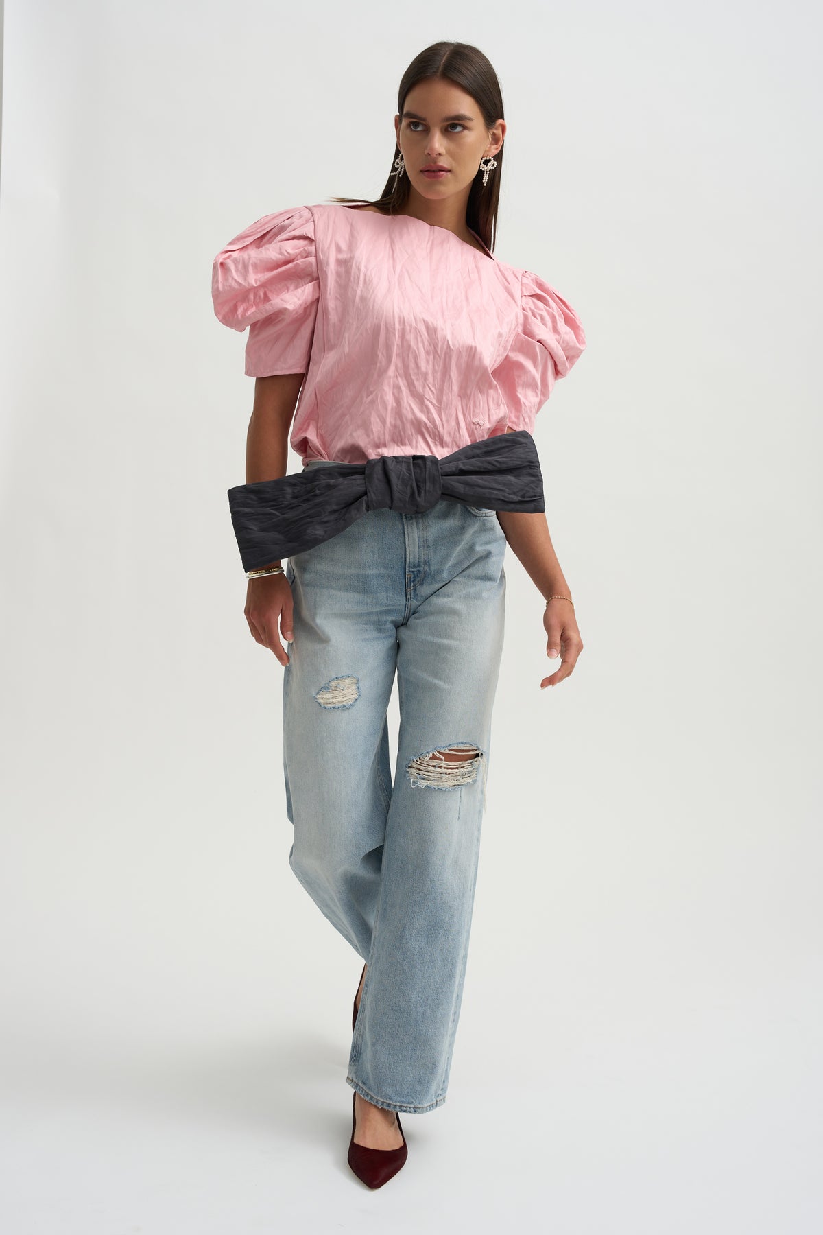 Lolita Oversize Top, Crisp Candy