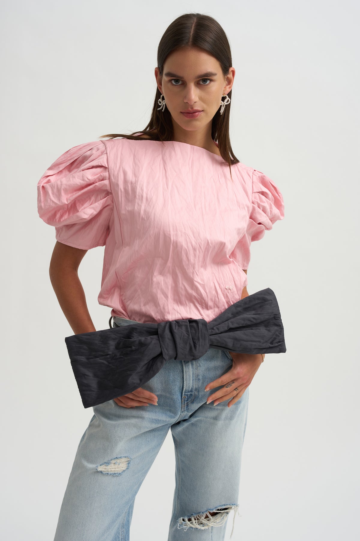 Lolita Oversize Top, Crisp Candy