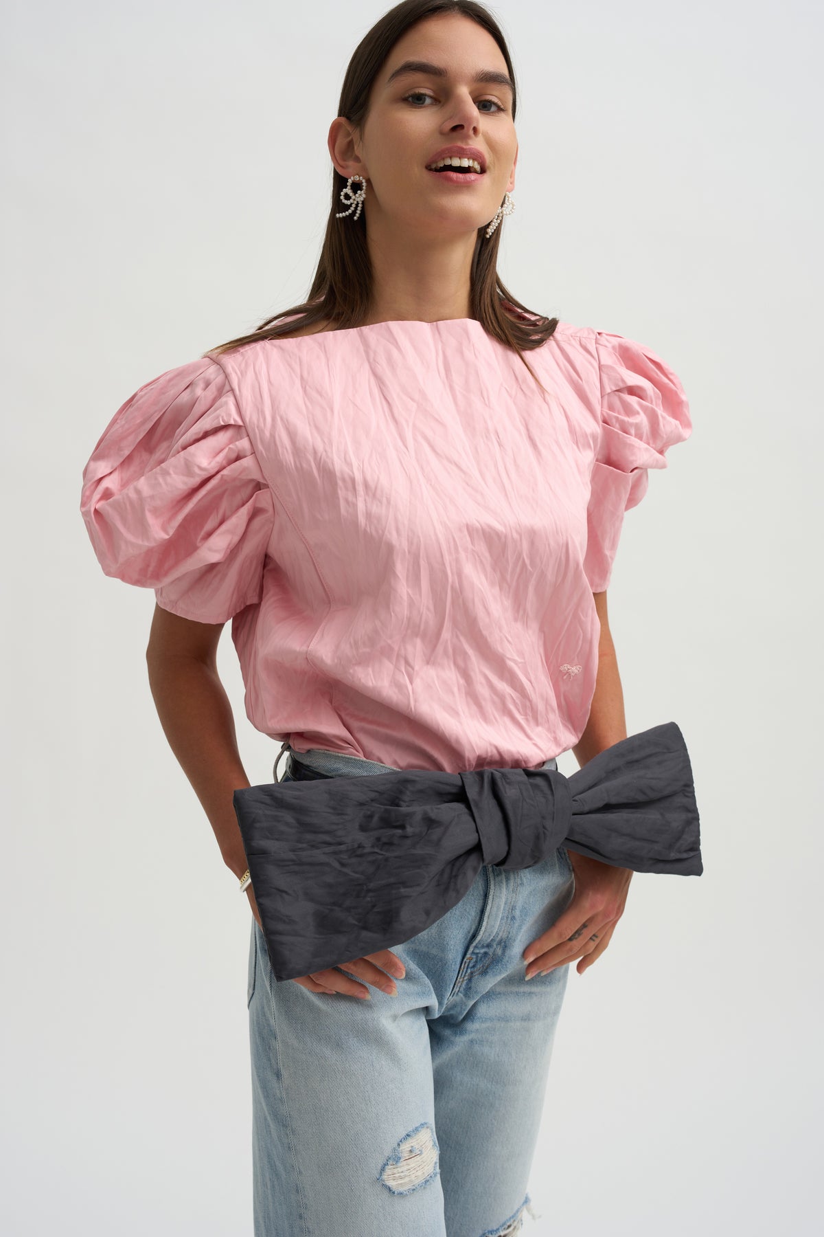 Lolita Oversize Top, Crisp Candy