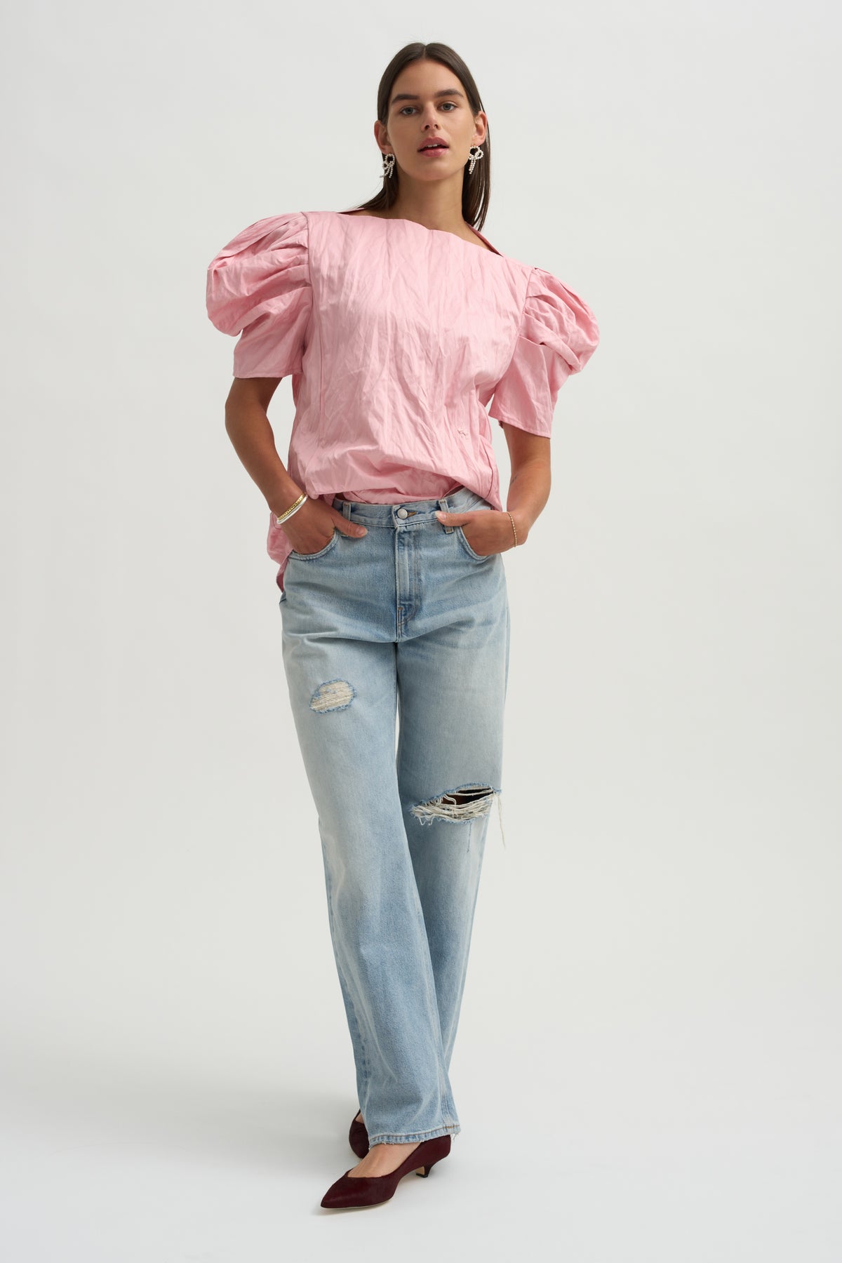 Lolita Oversize Top, Crisp Candy