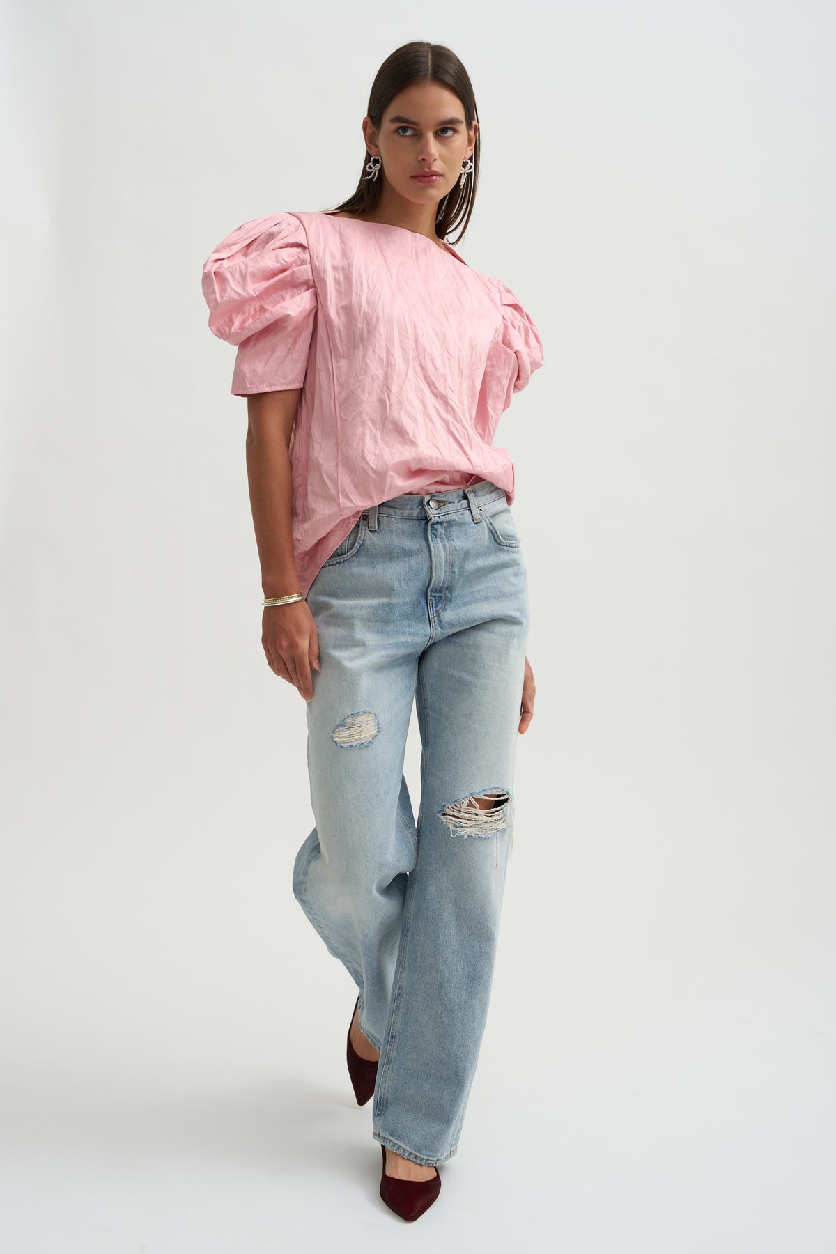 Lolita Oversize Top, Crisp Candy