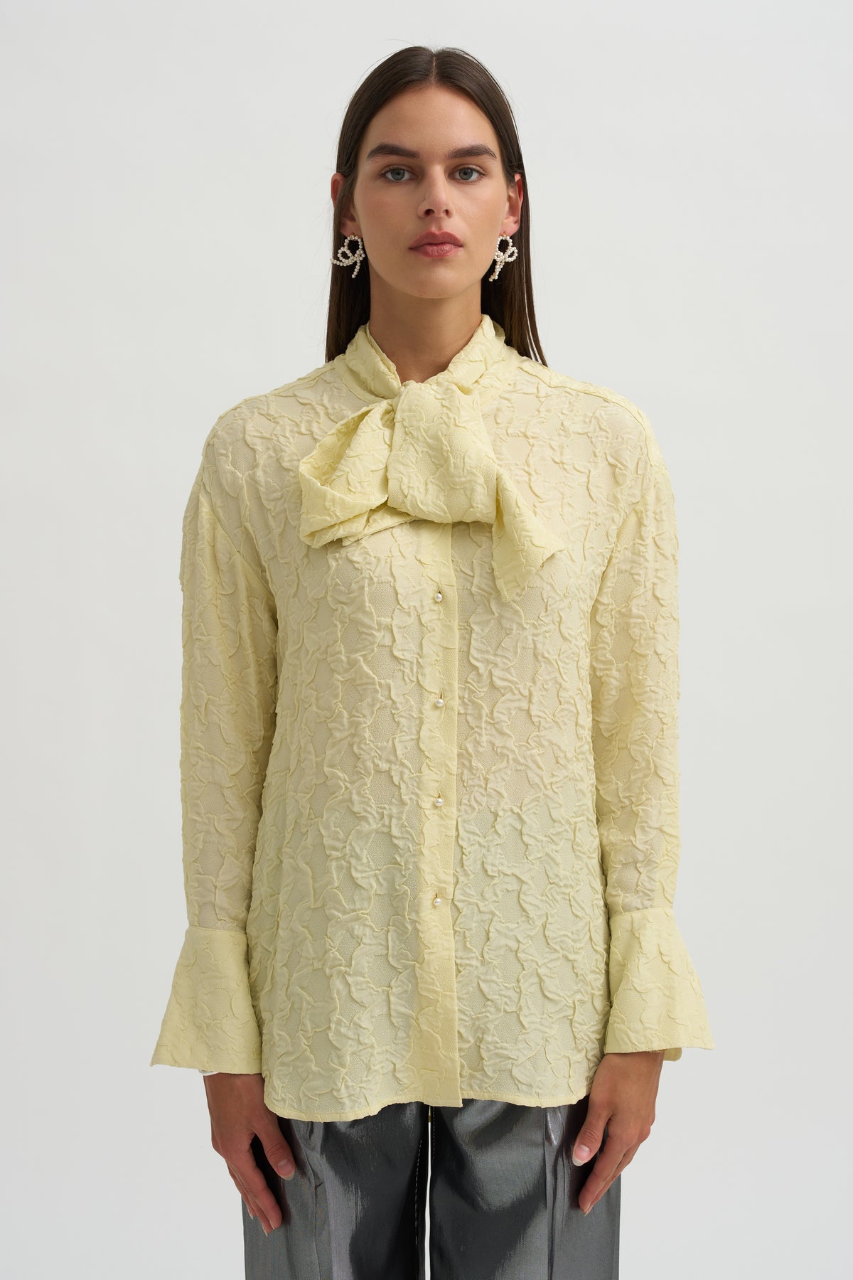 Sweet Revenge Blouse, Lemon Sorbet