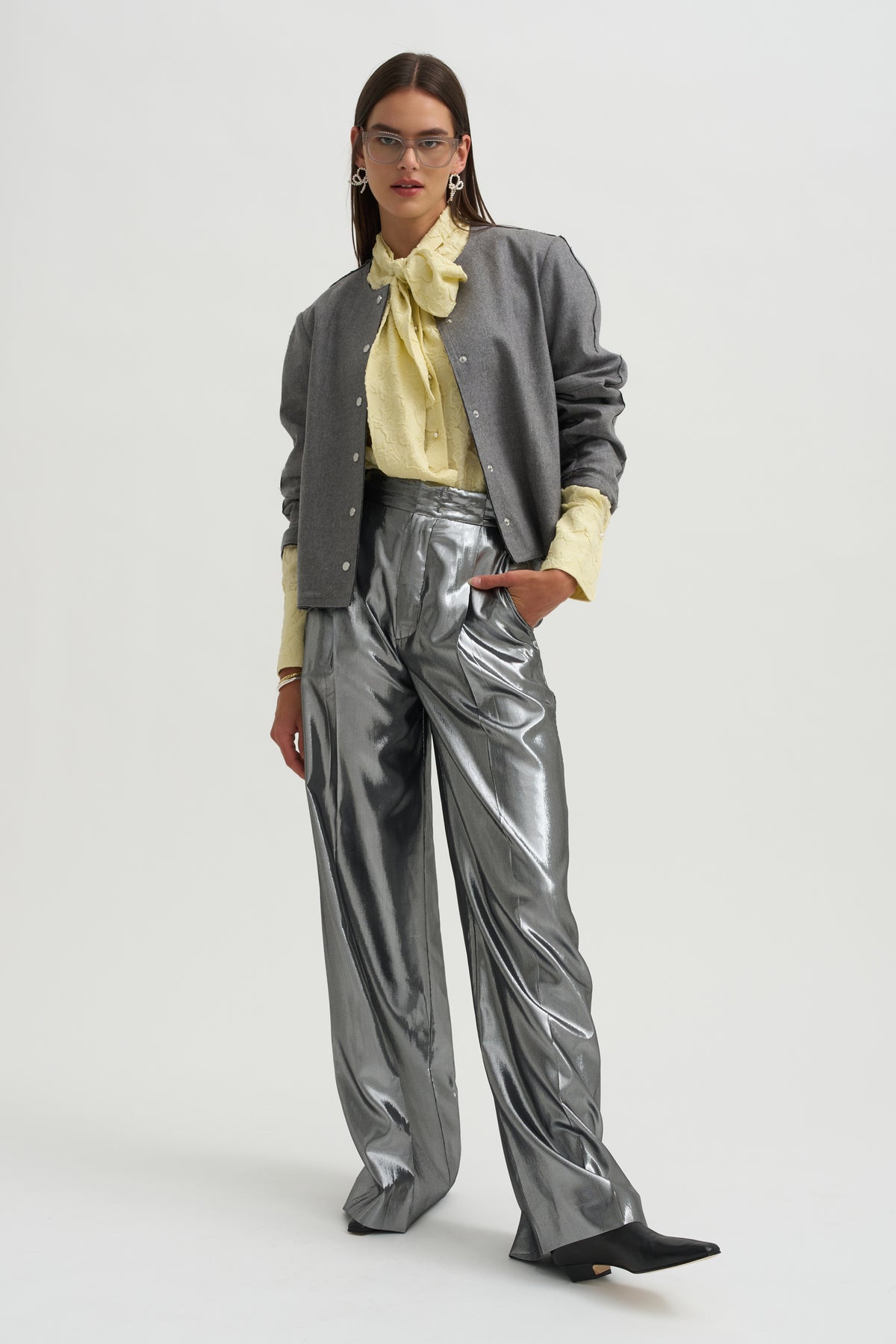 Sweet Revenge Blouse, Lemon Sorbet