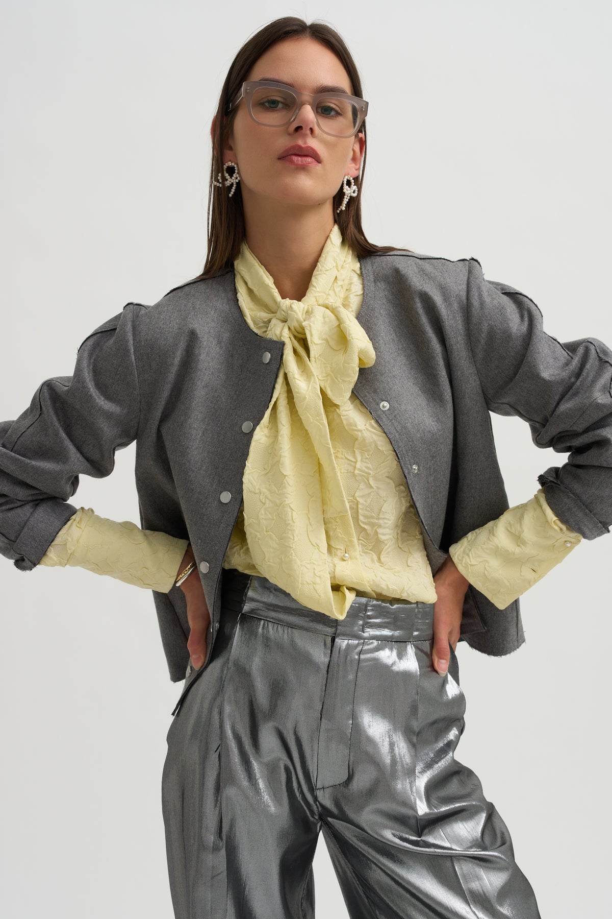 Sweet Revenge Blouse, Lemon Sorbet