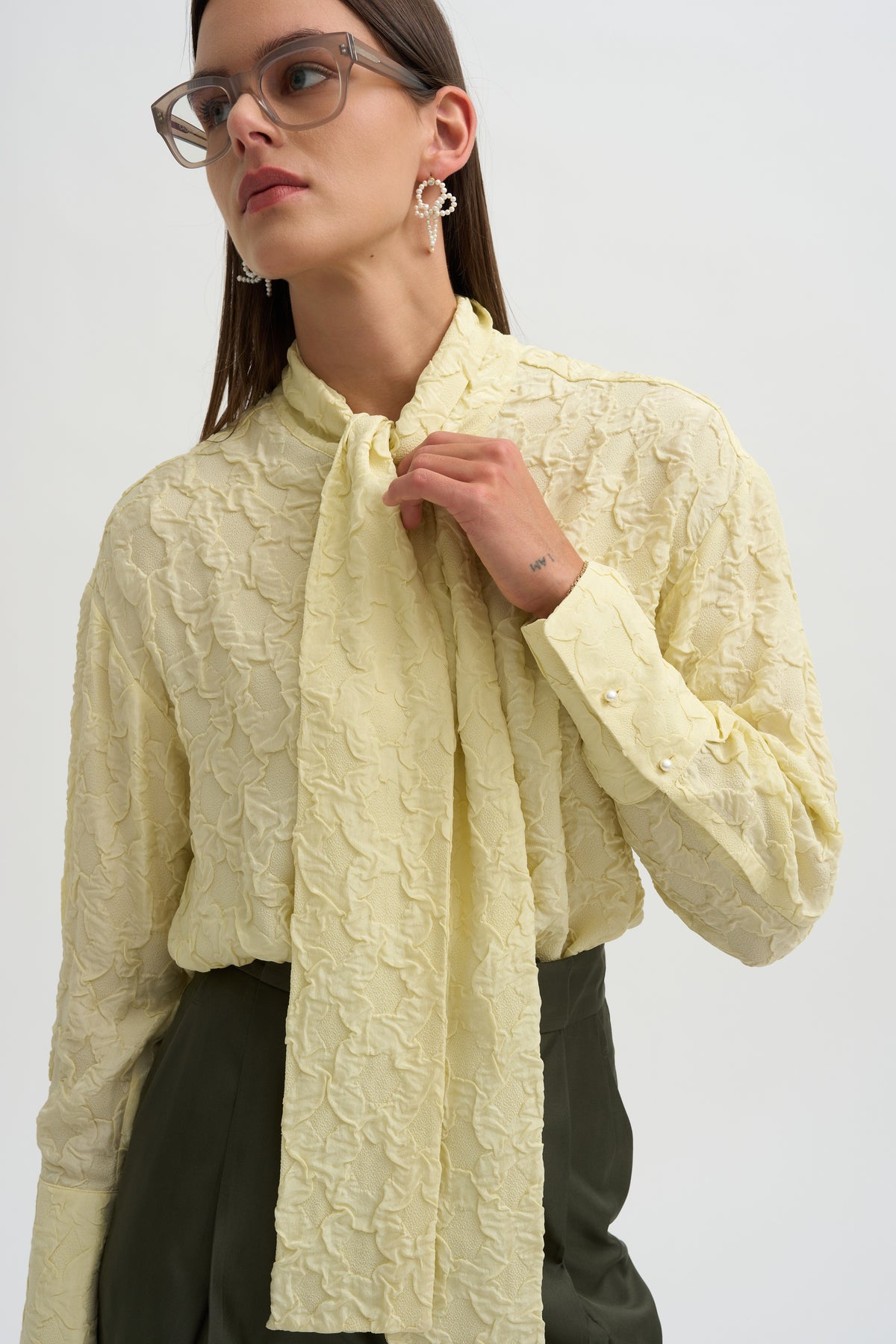 Sweet Revenge Blouse, Lemon Sorbet