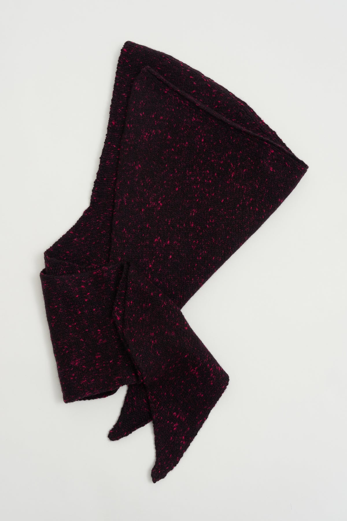 Queen's Guard Scarf Knit, Rouge Noir