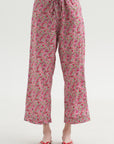 Kick Pleat Exclusive - Life Is A Beach Pant, Pink Explosion