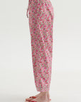 Kick Pleat Exclusive - Life Is A Beach Pant, Pink Explosion