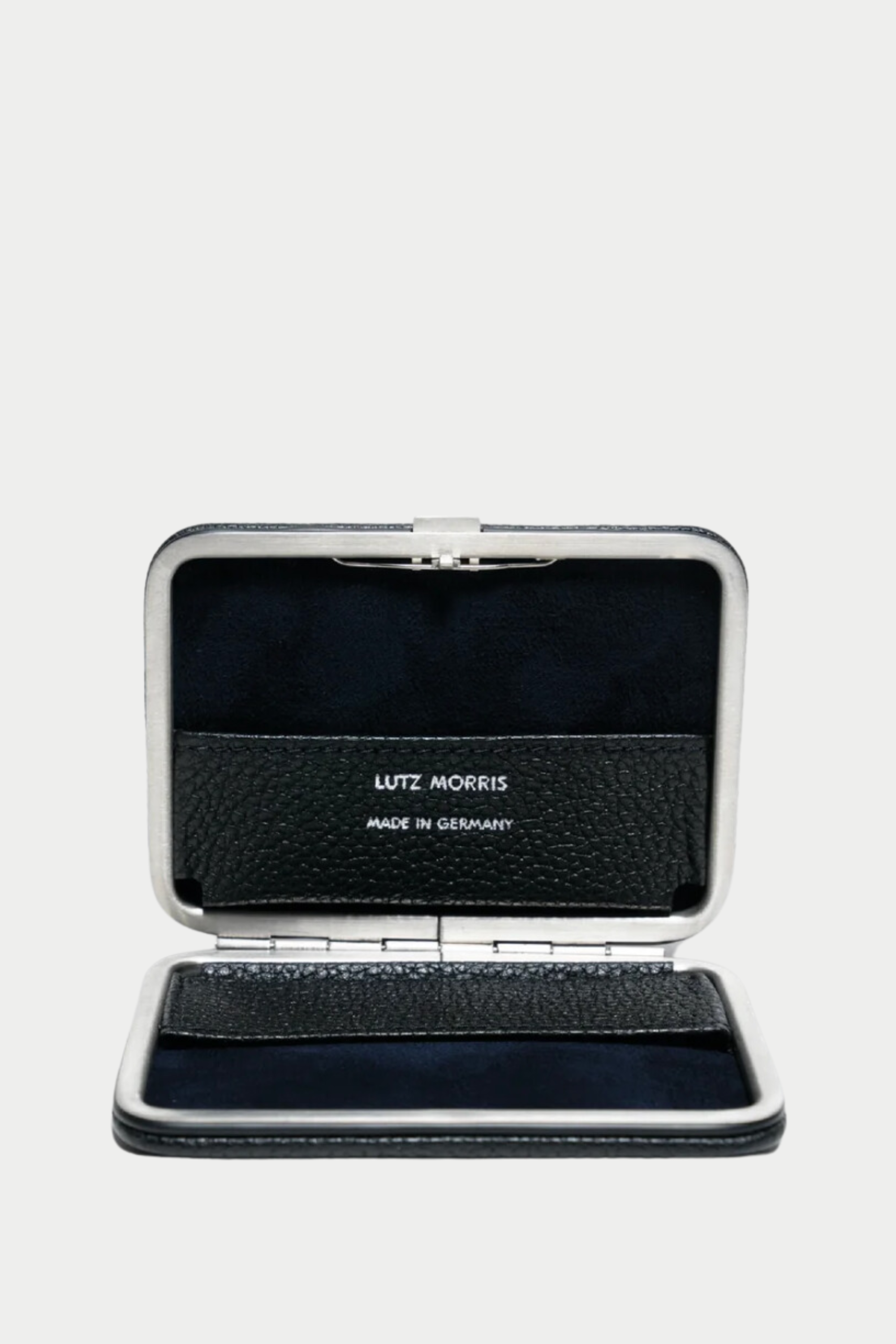 LUTZ MORRIS - Nolan Card Holder, Black Silver