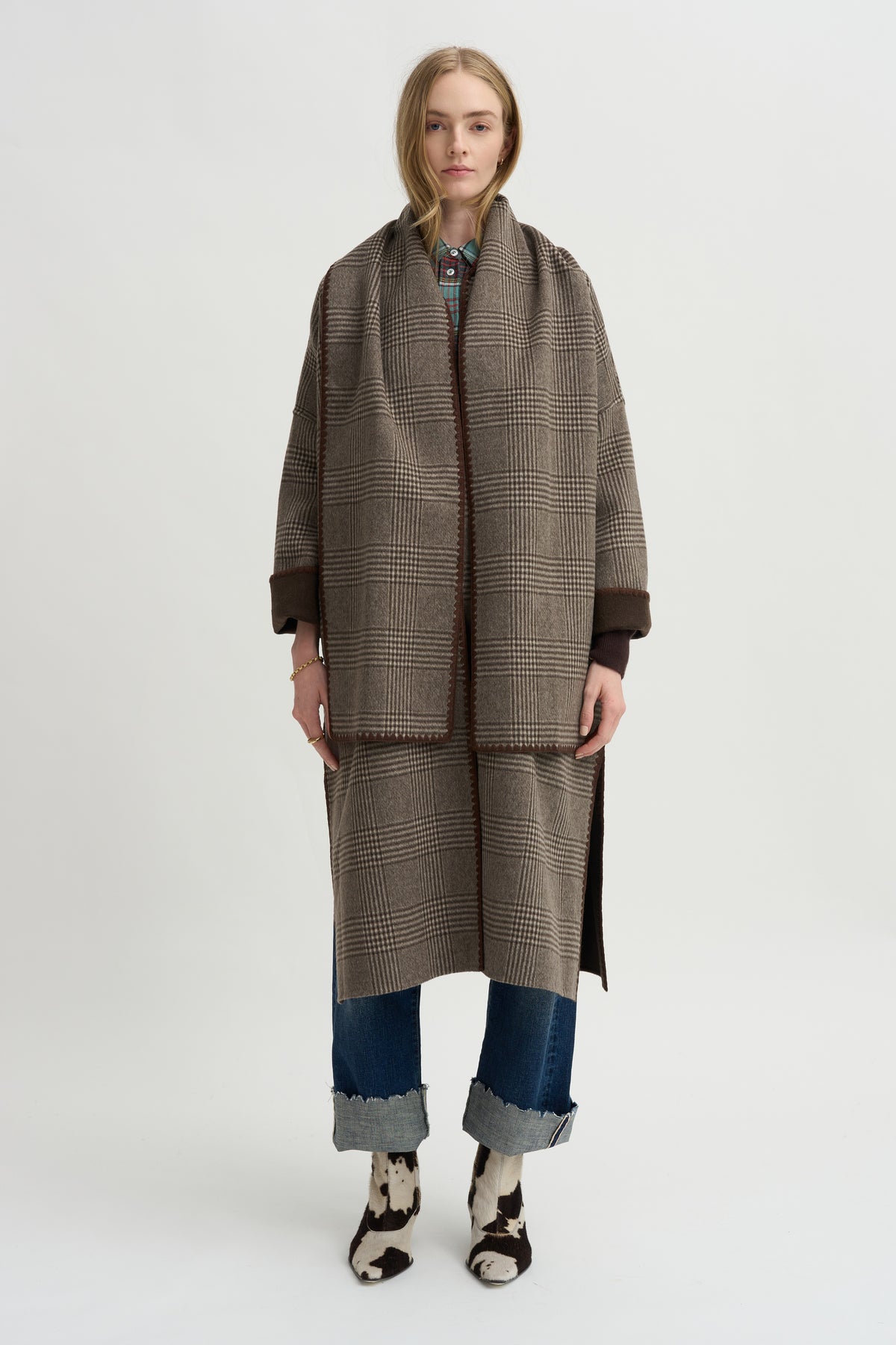 Coat, Dusty Brown