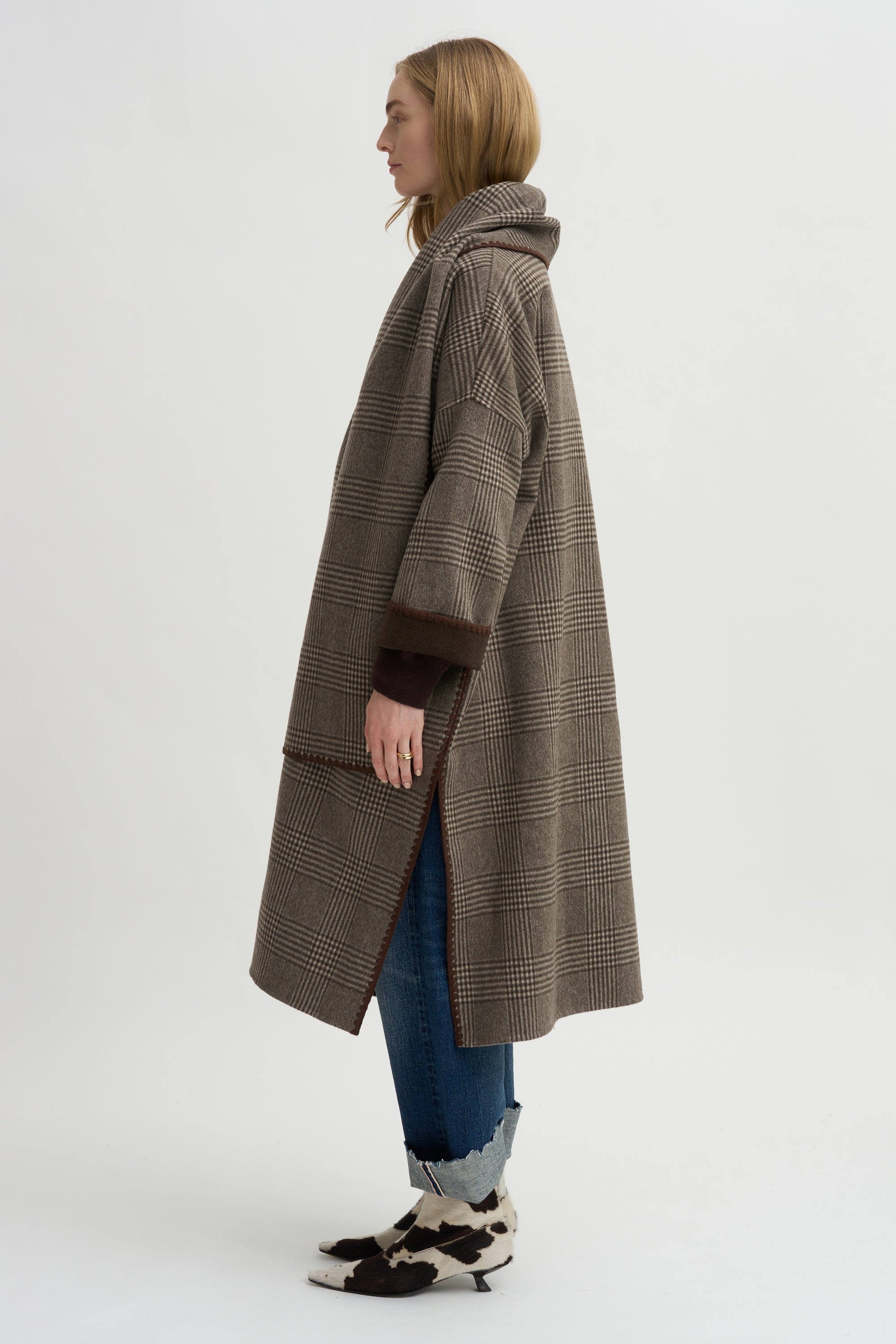 Coat, Dusty Brown