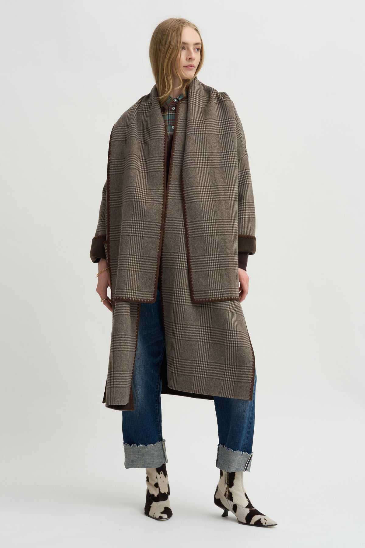 Coat, Dusty Brown