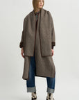 Coat, Dusty Brown
