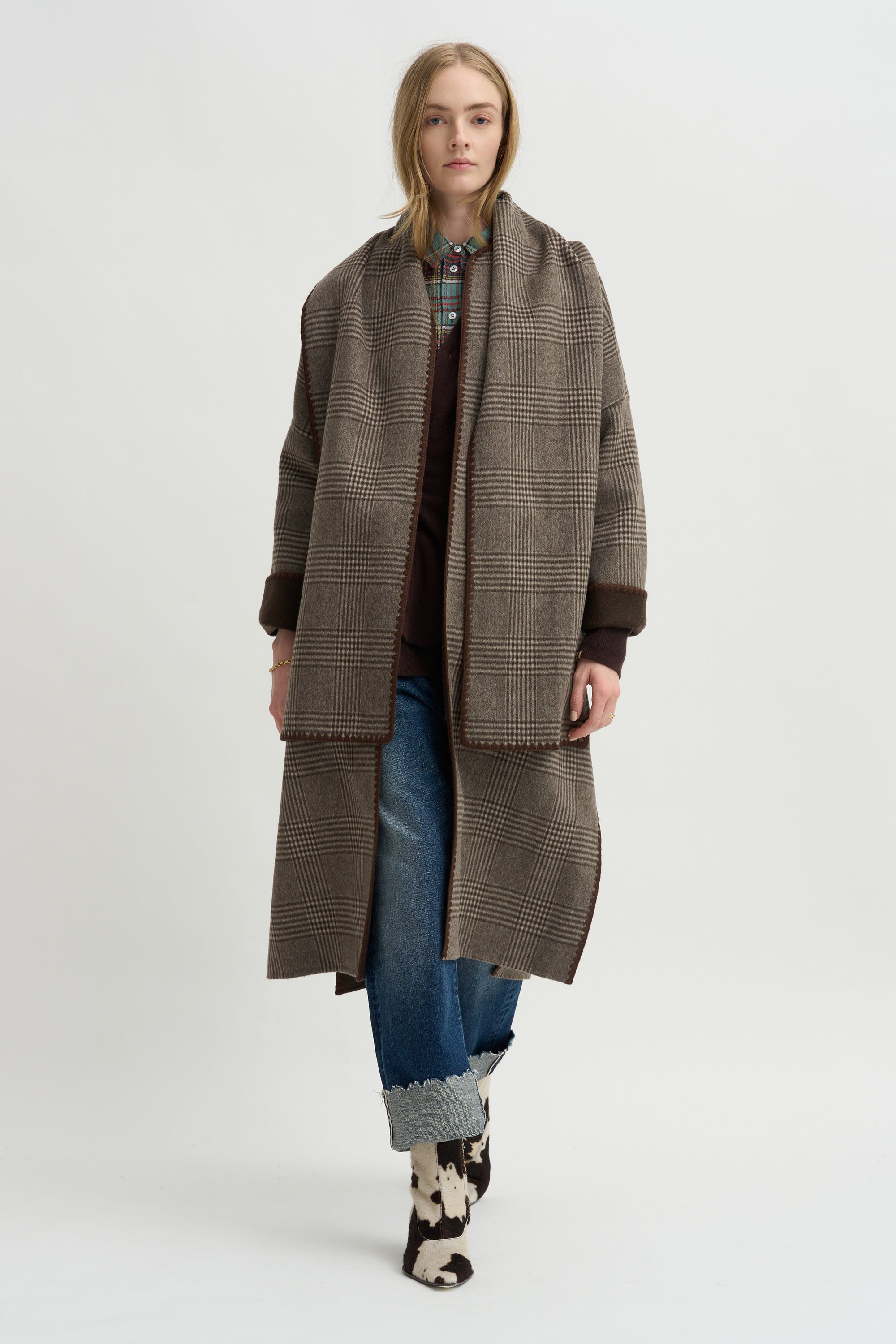 Coat, Dusty Brown