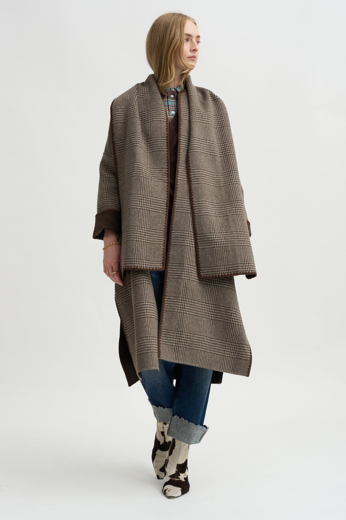 Coat, Dusty Brown