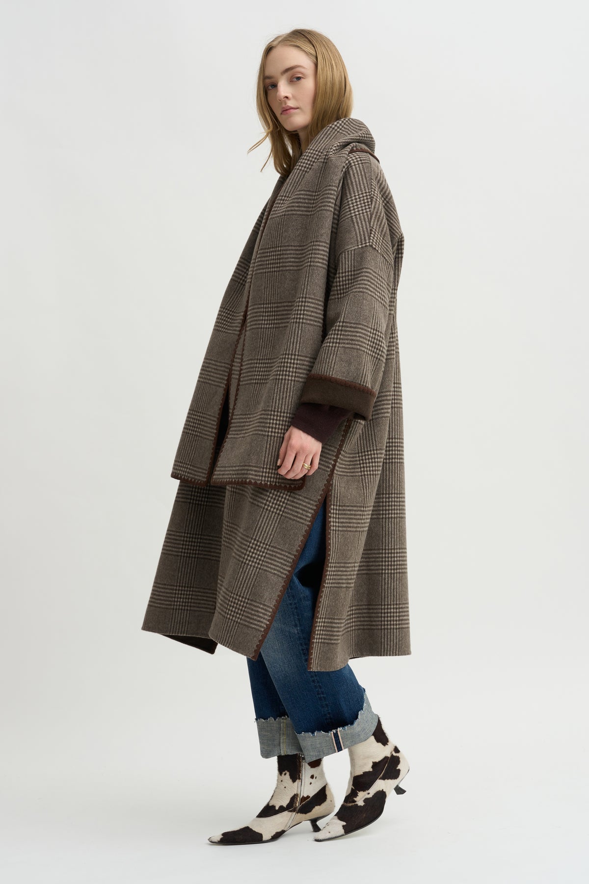 Coat, Dusty Brown