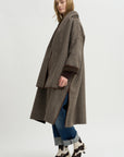 Coat, Dusty Brown