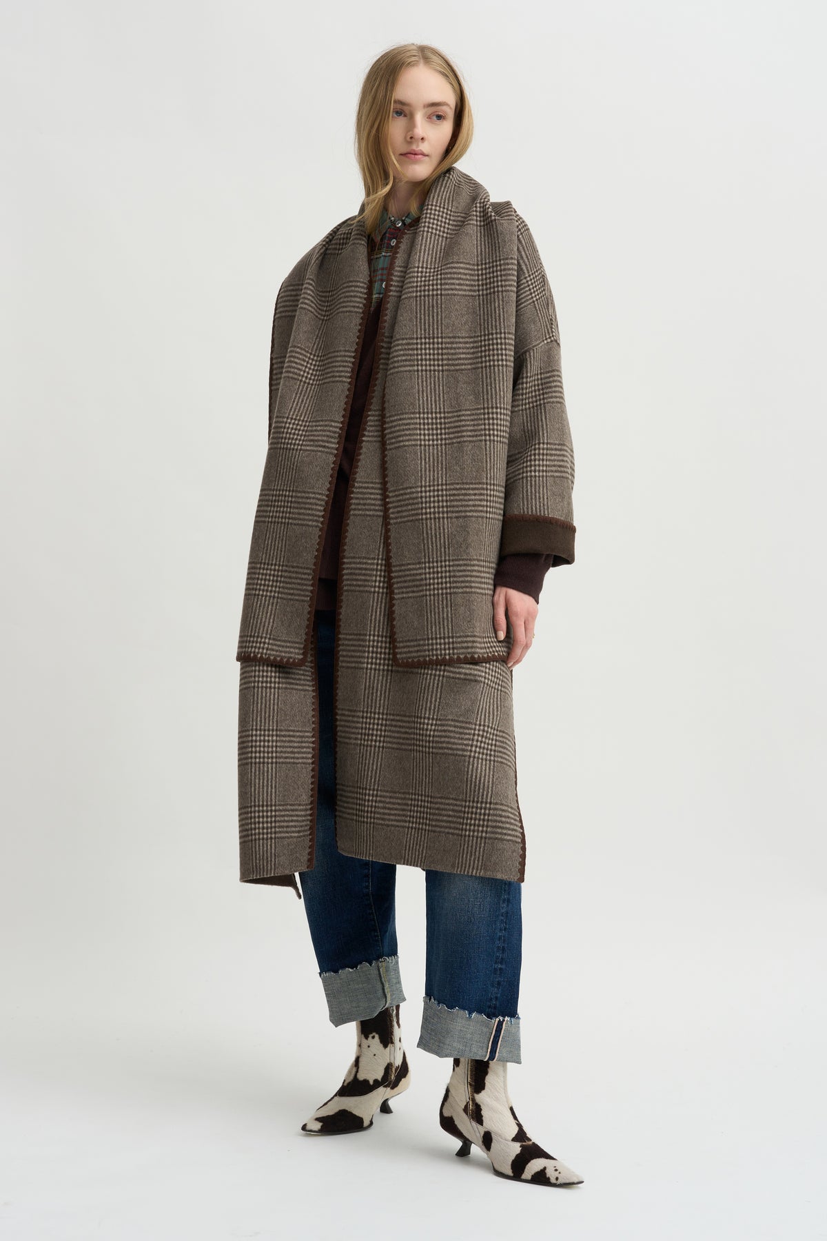 Coat, Dusty Brown