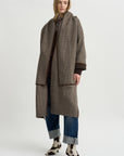 Coat, Dusty Brown
