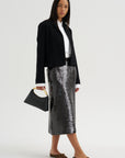 Cropped Jacket, Jet Black