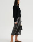 Cropped Jacket, Jet Black