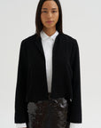Cropped Jacket, Jet Black
