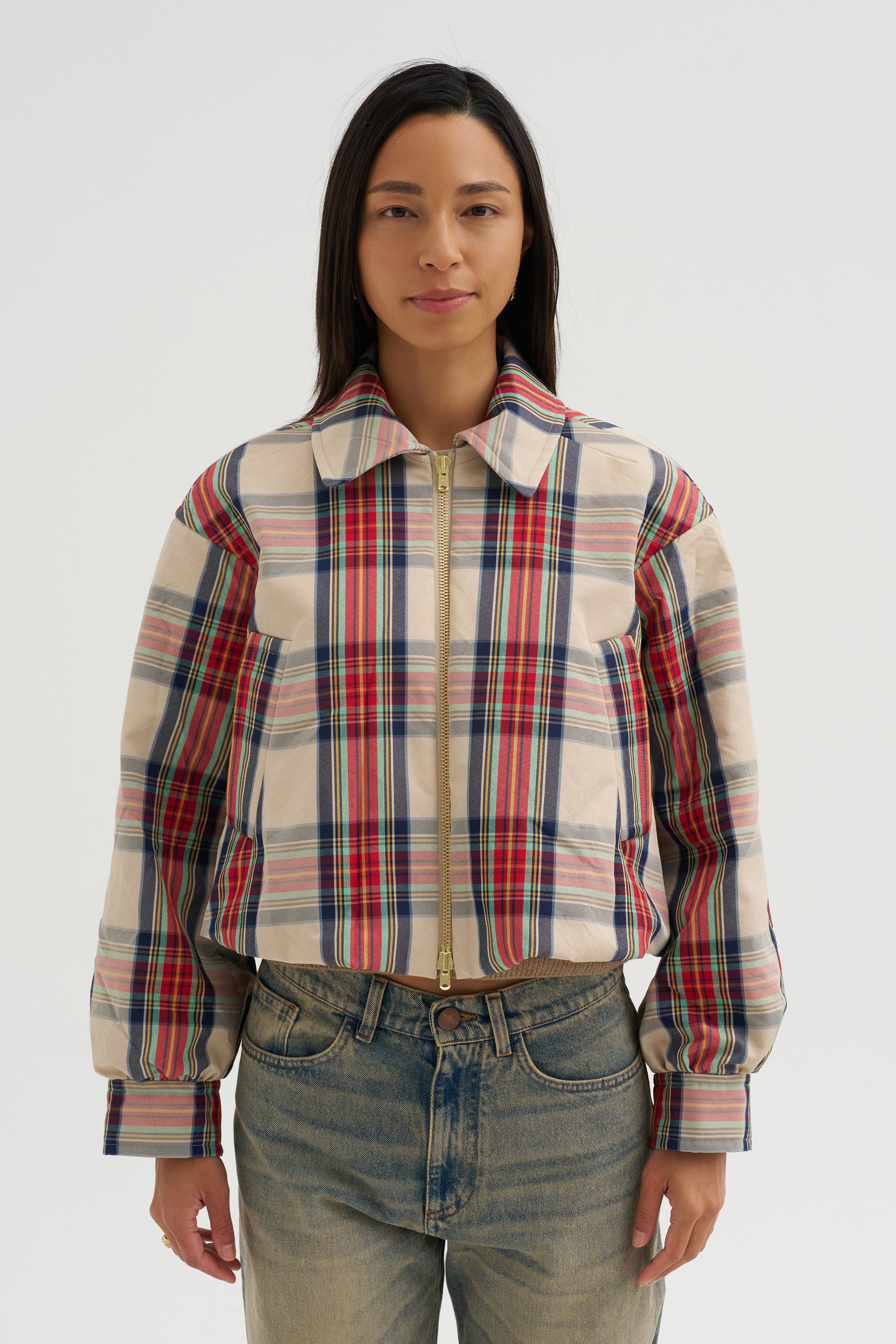 Plaid Jacket, Paprika