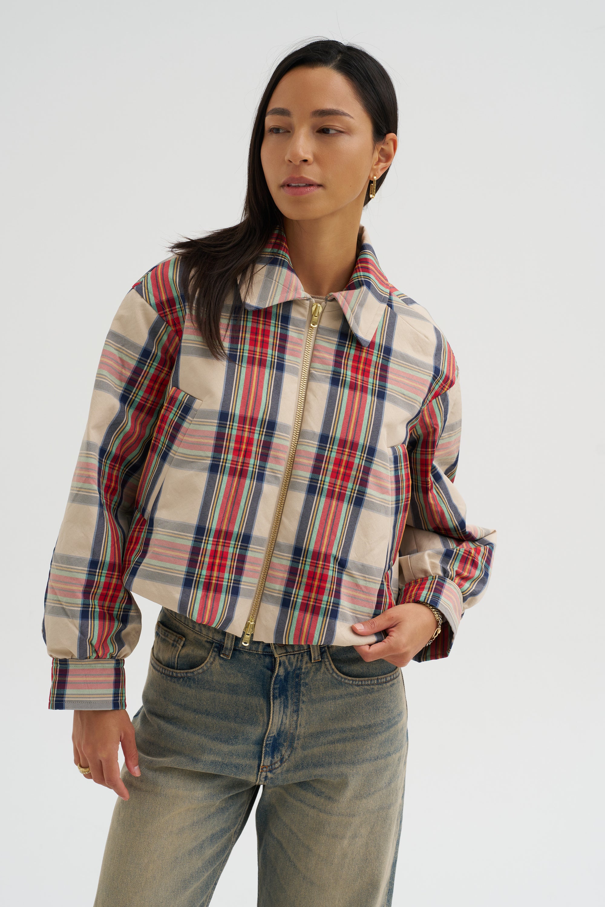 Plaid Jacket, Paprika