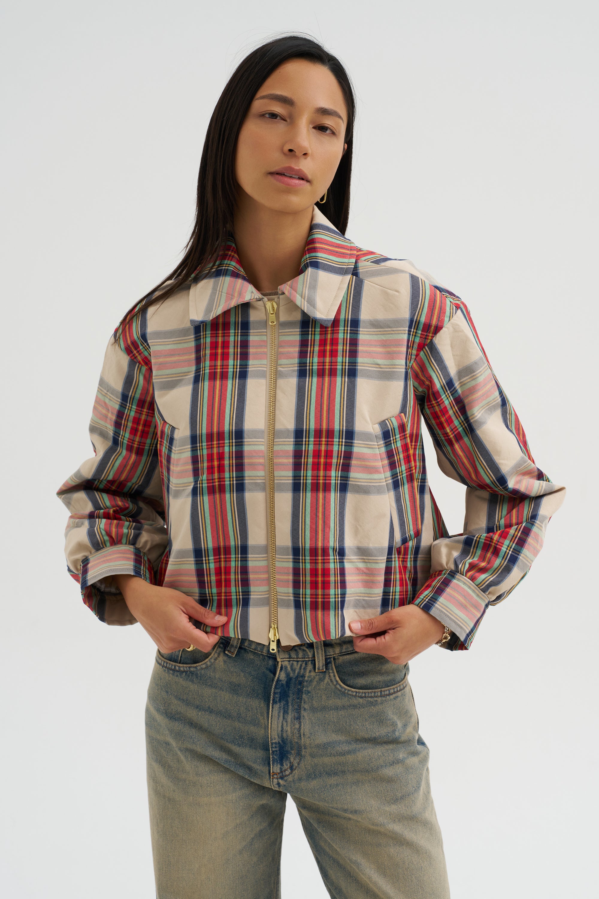 Plaid Jacket, Paprika