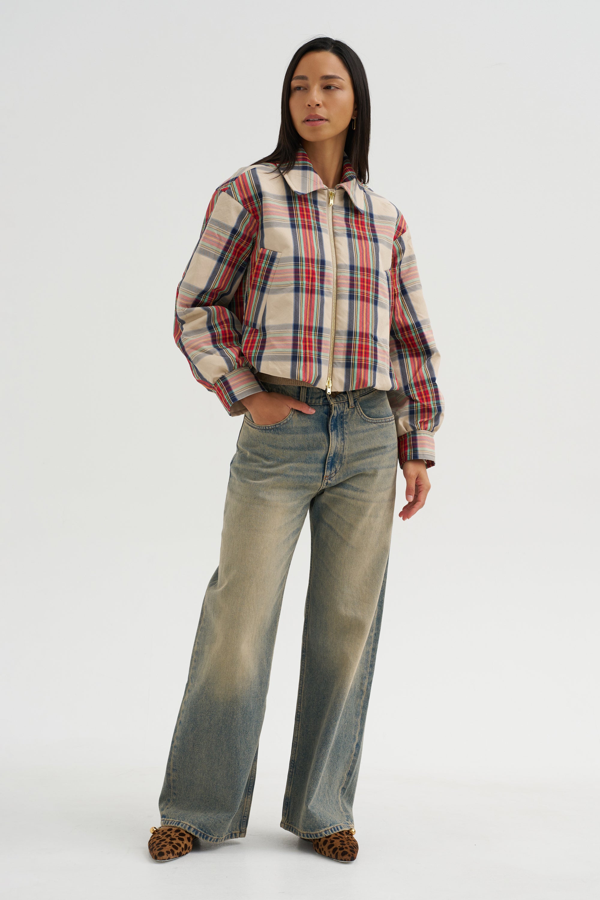 Plaid Jacket, Paprika