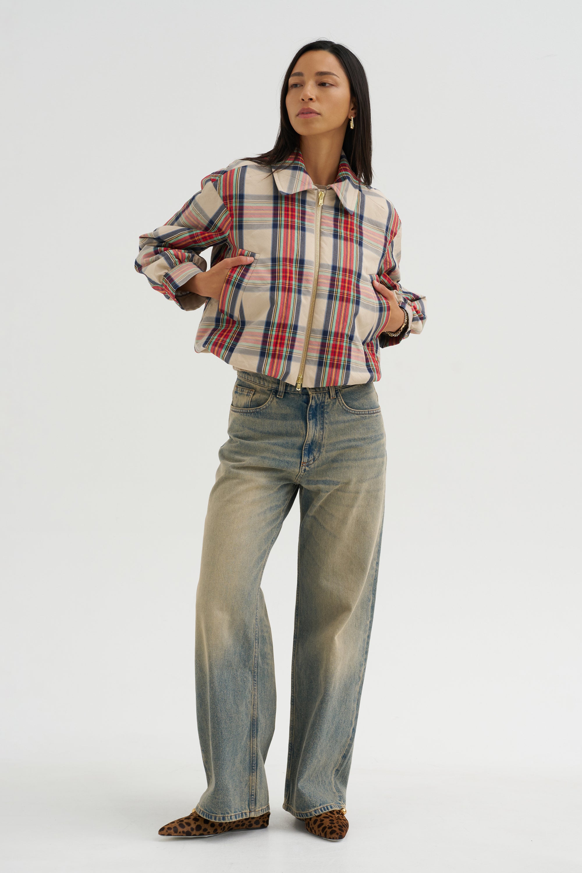 Plaid Jacket, Paprika