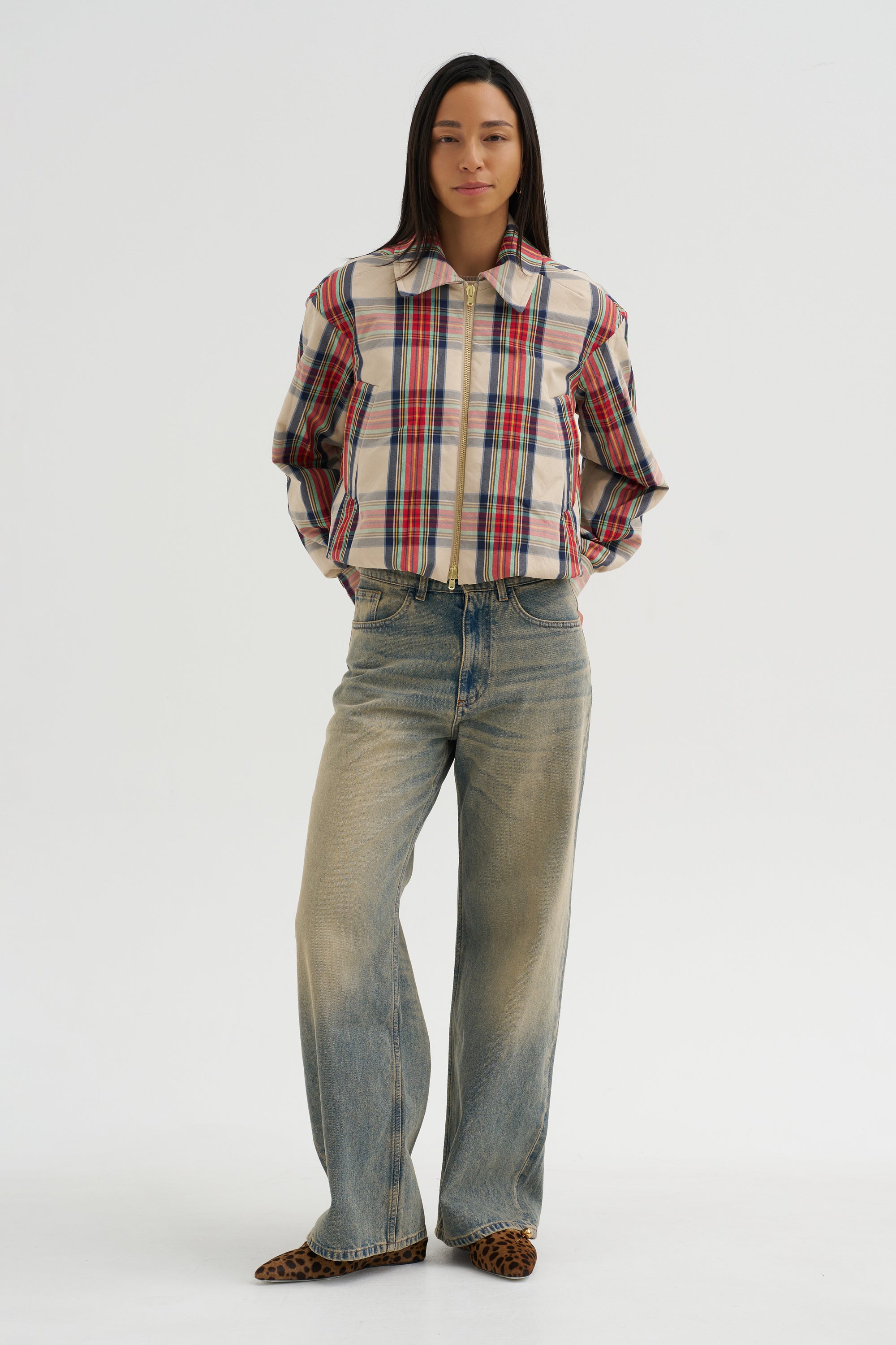 Plaid Jacket, Paprika