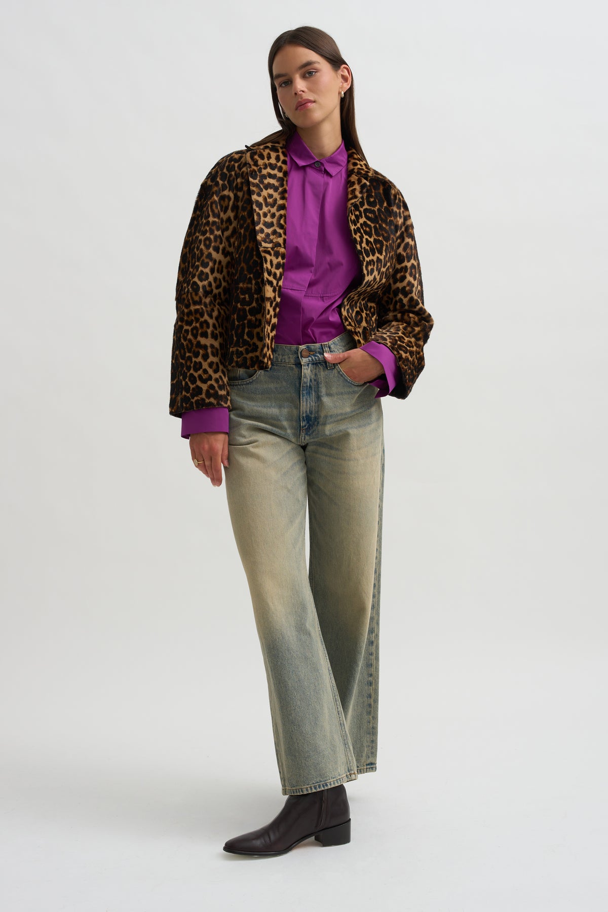 Panther Goat Skin Jacket, Feline