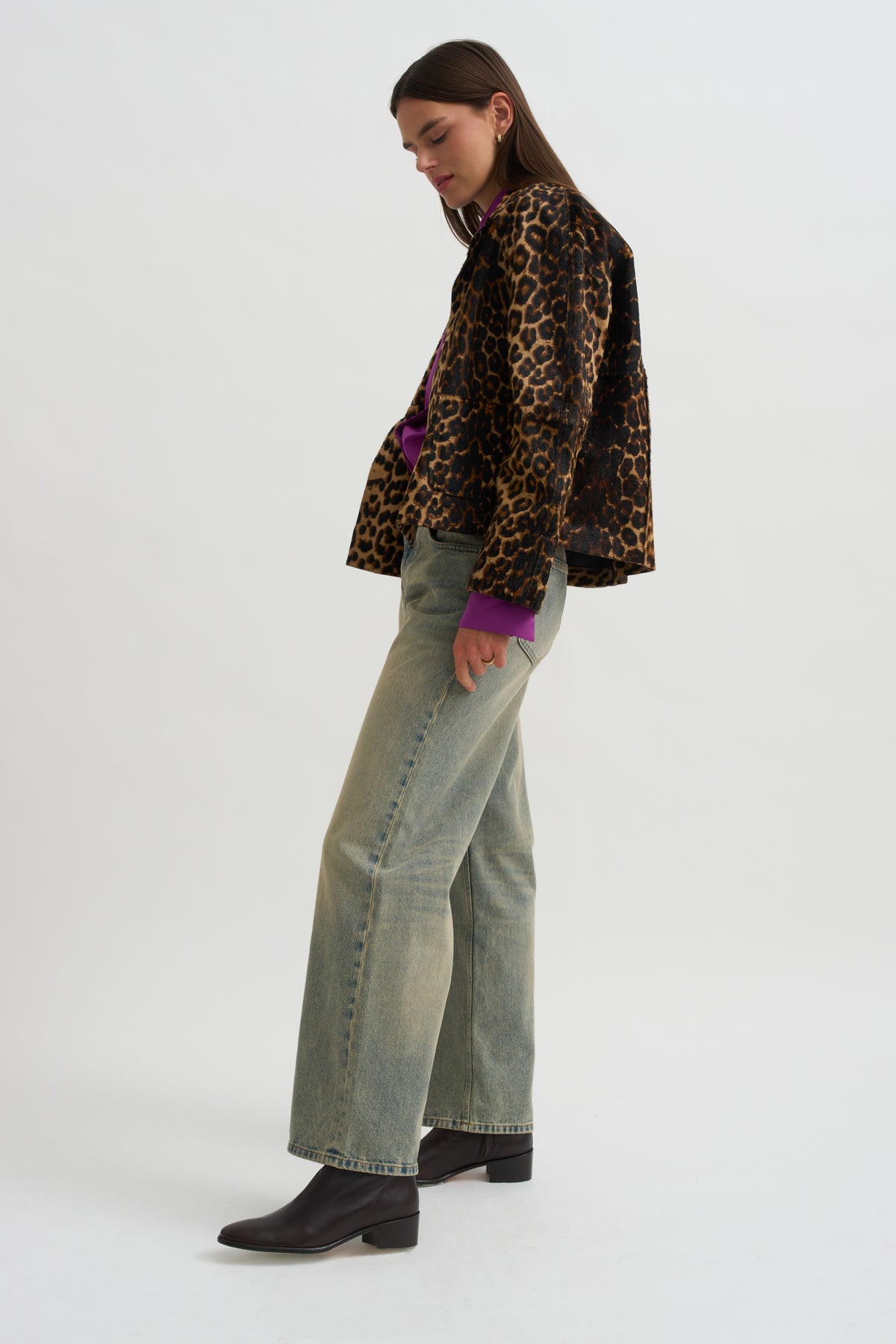 Panther Goat Skin Jacket, Feline