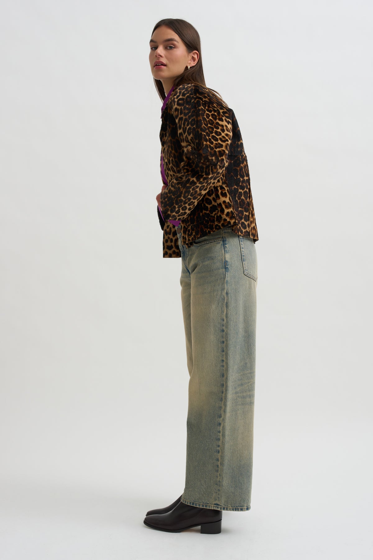 Panther Goat Skin Jacket, Feline