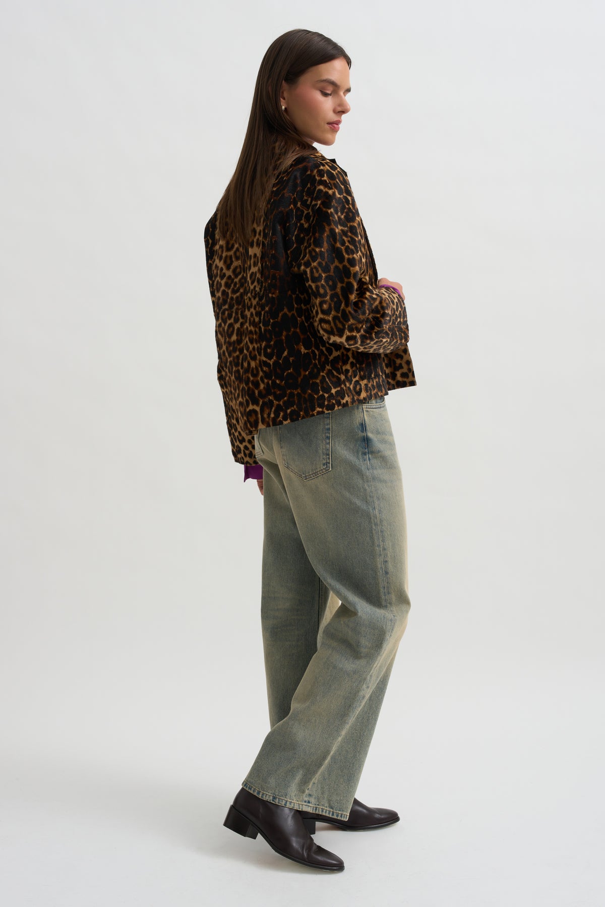 Panther Goat Skin Jacket, Feline