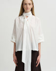 Taffeta Shirt, White