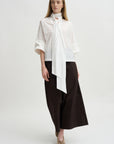 Taffeta Shirt, White