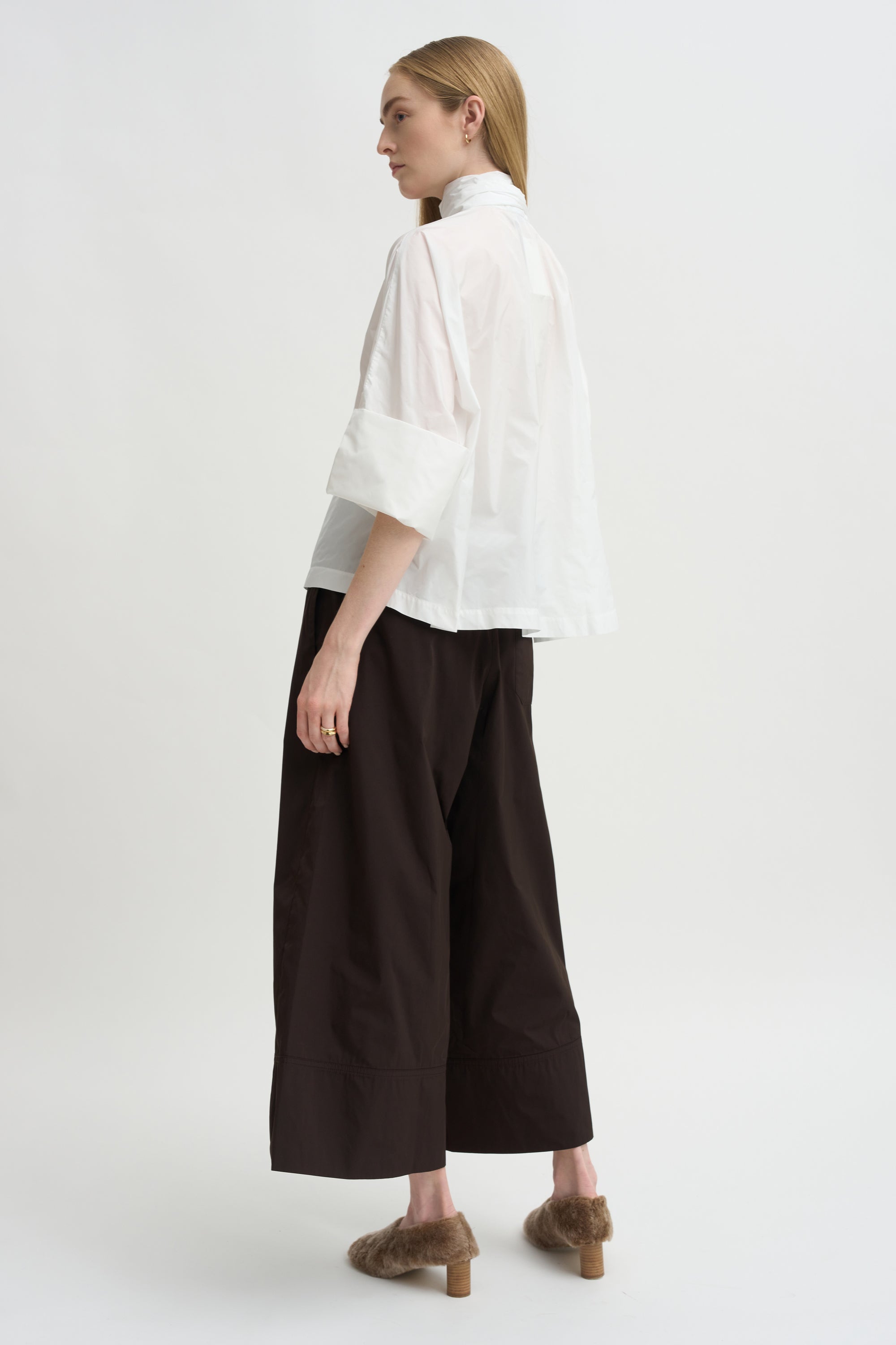 Taffeta Shirt, White
